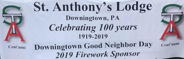 100 Anni St Anthonys Lodge Downingtown PA